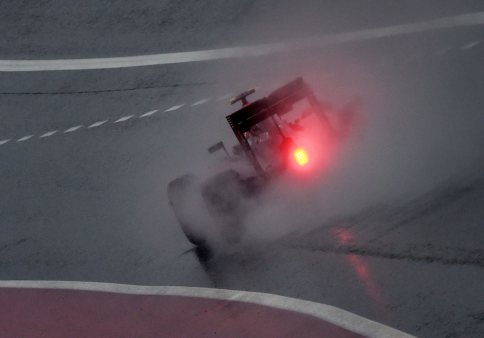 El mal tiempo ha impedido que este sábado se disputase la 'pole' del GP de Estados Unidos.