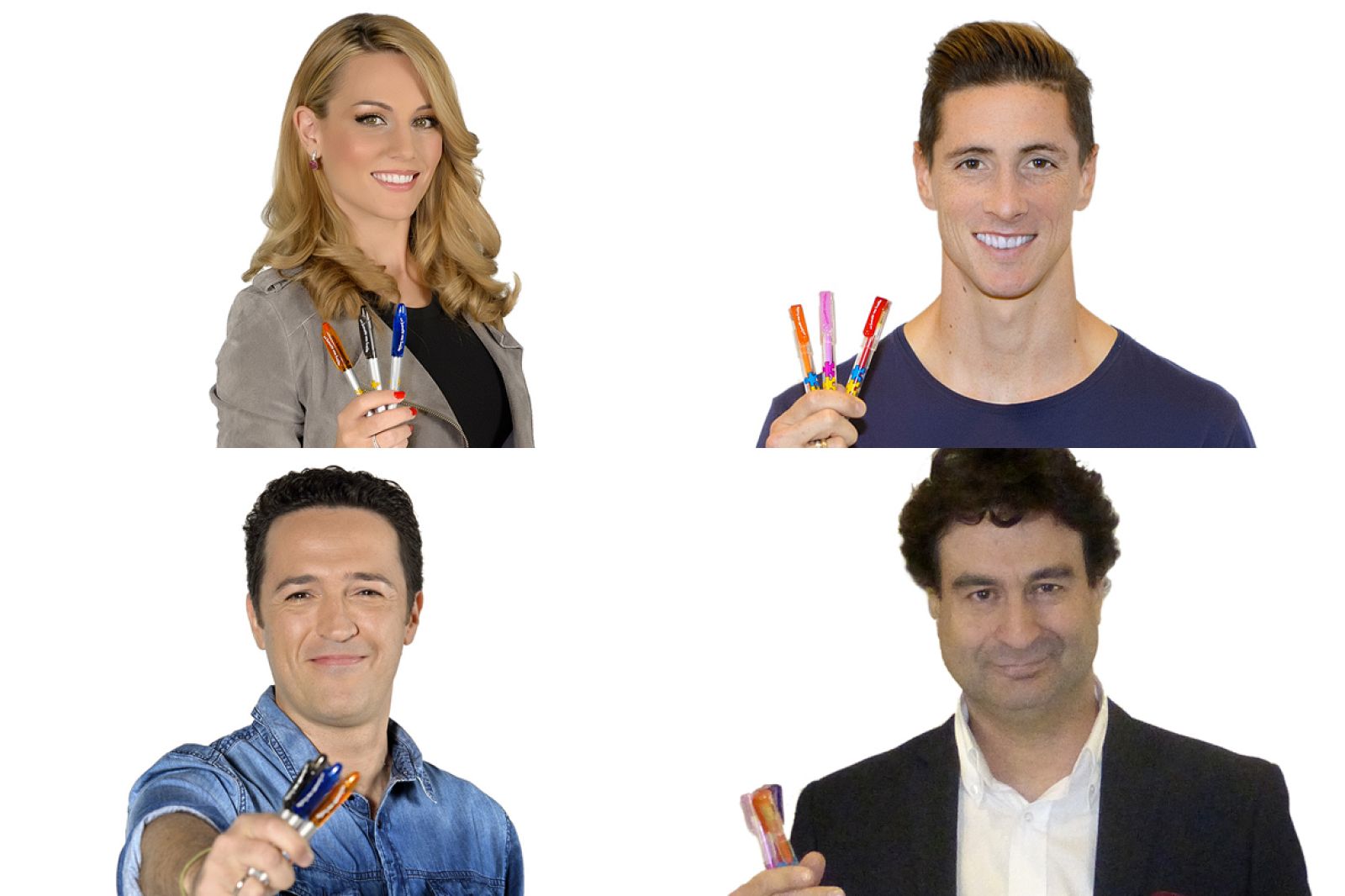 Edurne, Fernando Torres, Jacob Petrus y Pepe Rodríguez participan en la campaña