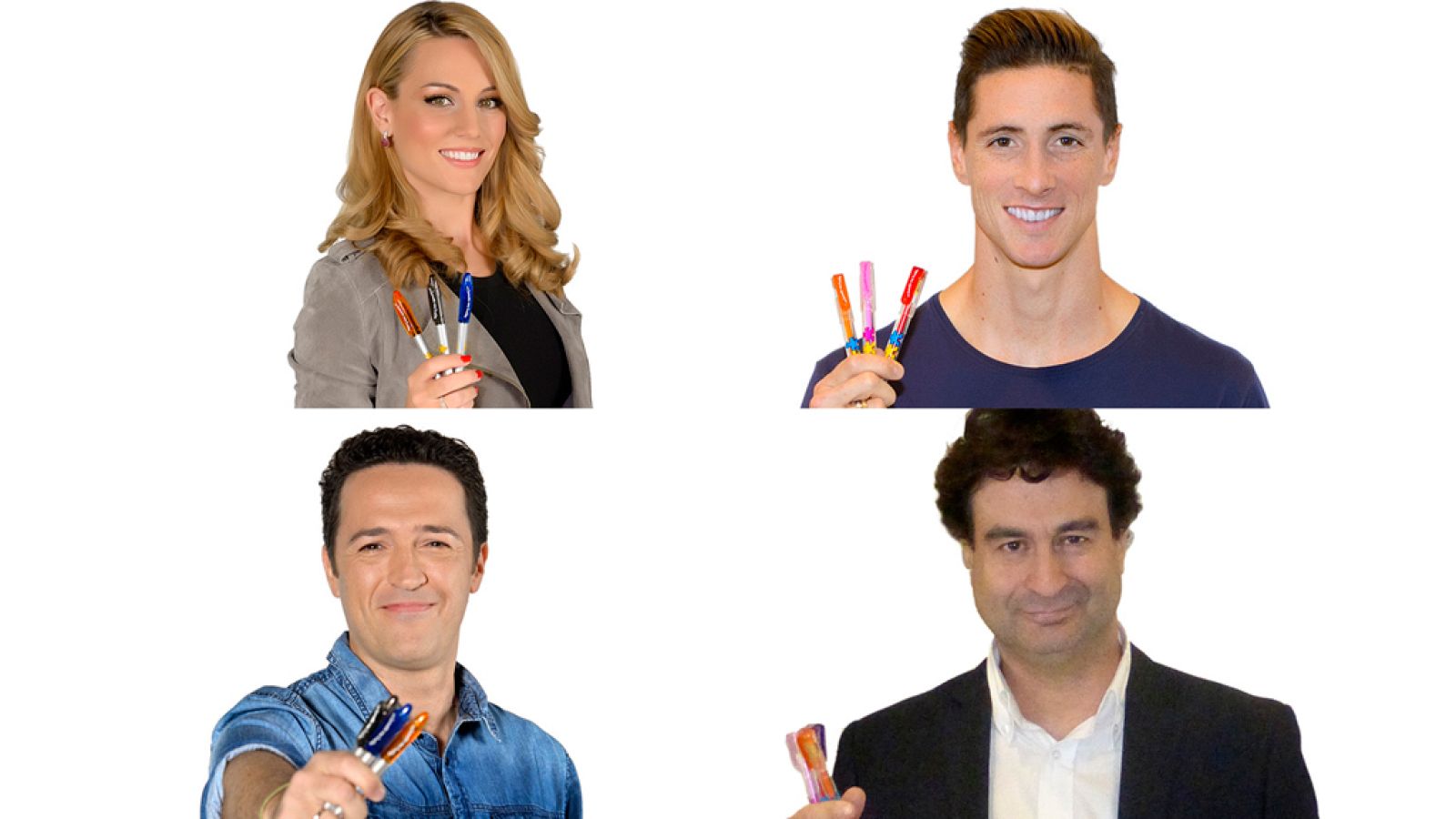 Edurne, Fernando Torres, Jacob Petrus y Pepe Rodríguez participan en la campaña.
