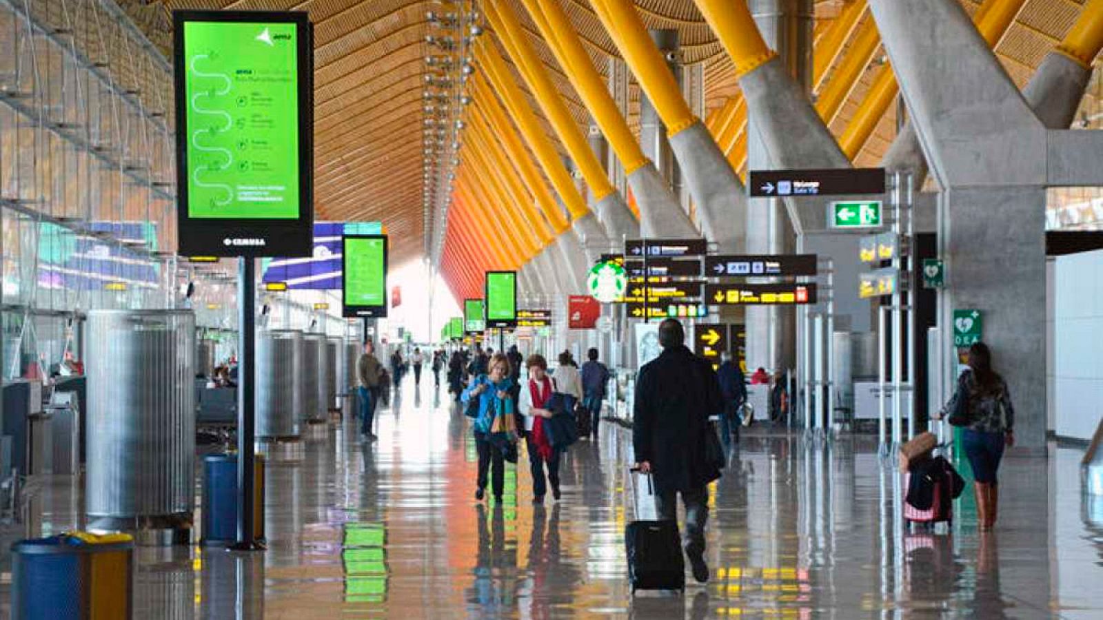 Terminal T-4 del Aeropuerto Adolfo Suárez Madrid Barajas