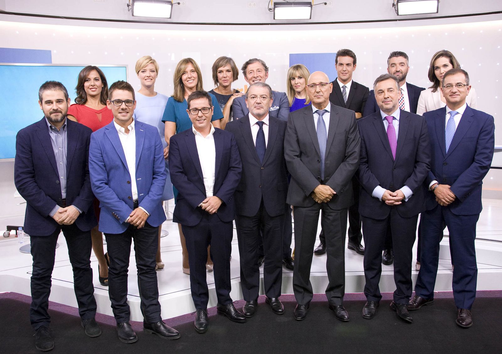 Los informativos de TVE incrementan su audiencia en todas las ediciones