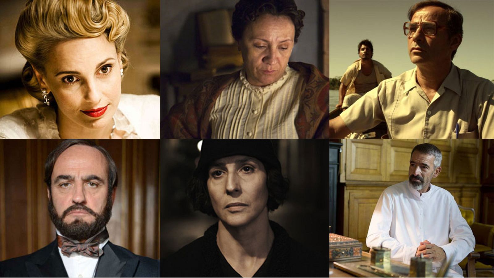 Eva Perón, Concepción Arenal, Pedro Casaldáliga, el general Prim, Clara Campoamor y Vicente Ferrer.