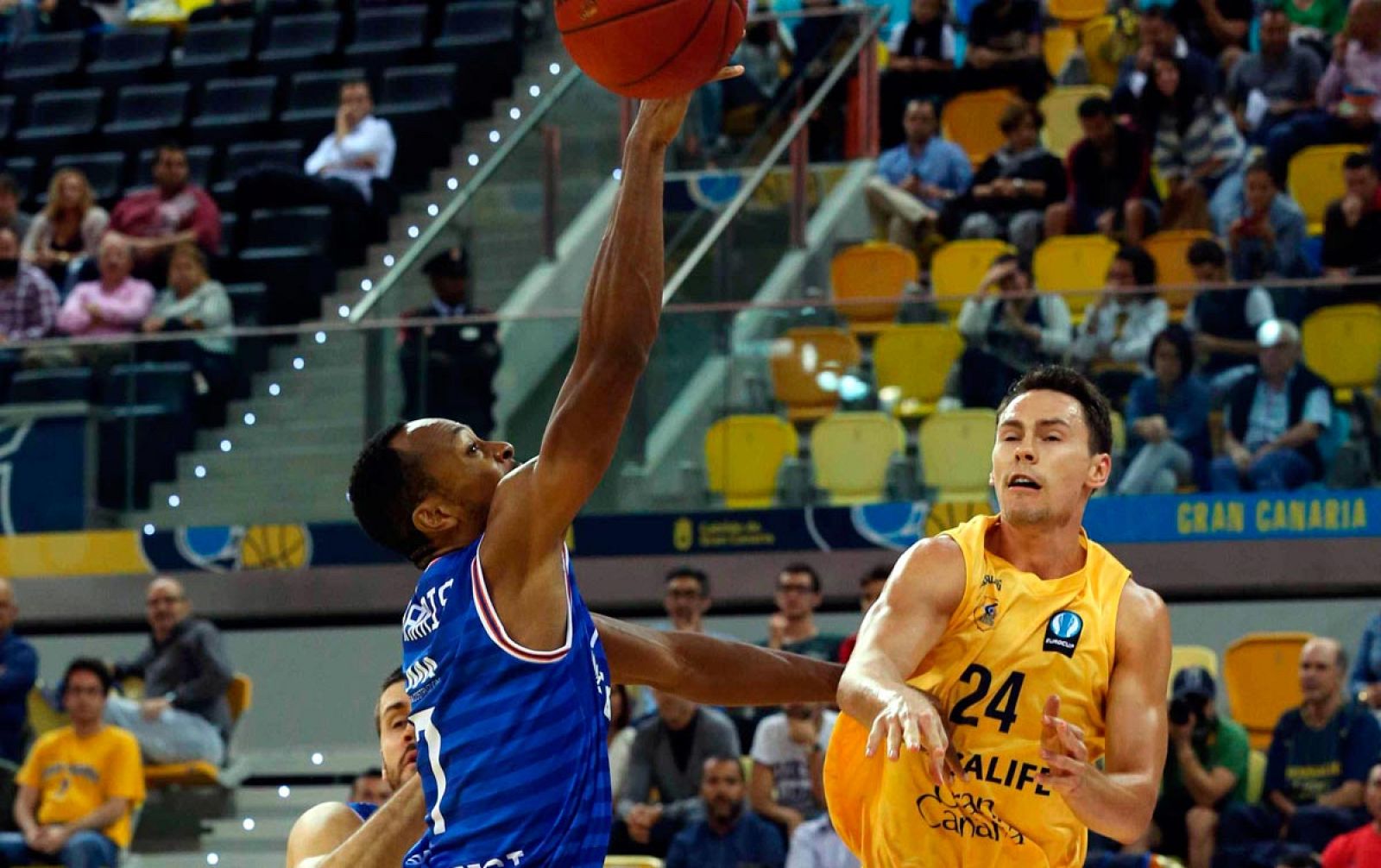 El alero estadounidense del Herbalife Gran Canaria Kyle Kuric.
