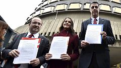 C's, PSC y PP recurren para frenar la moción soberanista al Constitucional, que resolverá esta semana