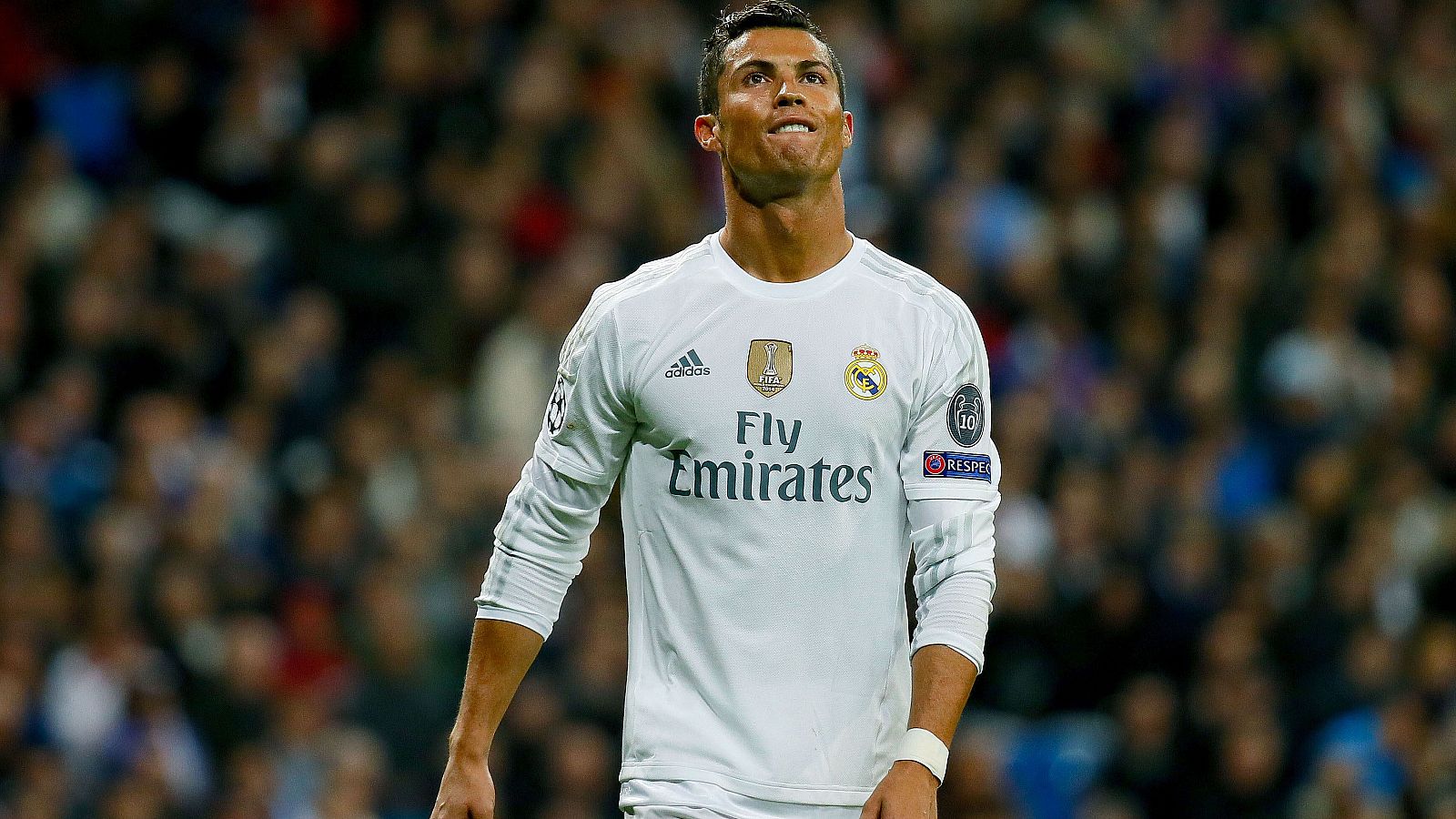 Cristiano Ronaldo, en el partido contra el PSG