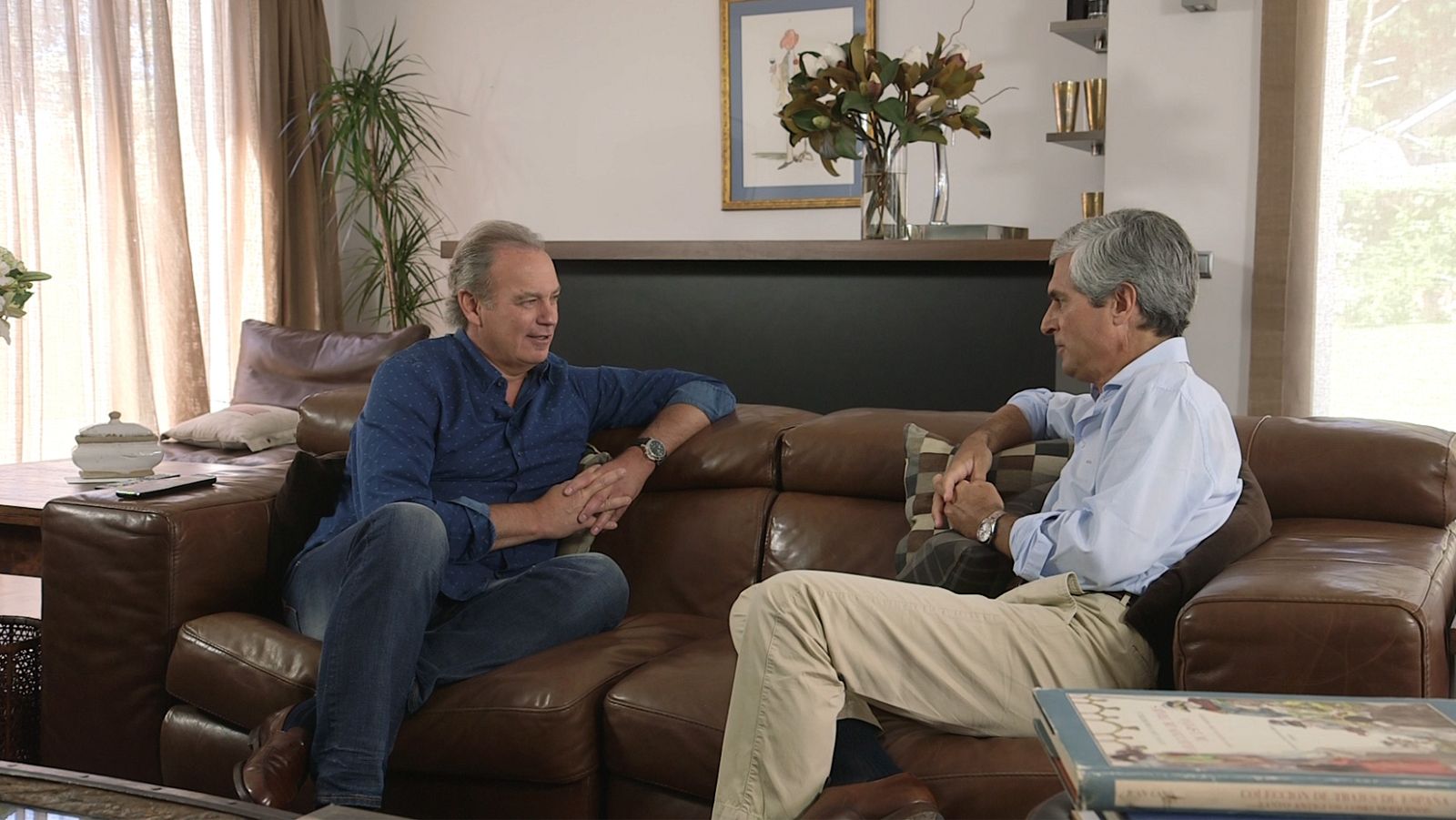 Adolfo Suárez Illana y Bertín Osborne