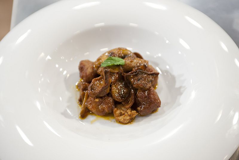 Albóndigas con setas