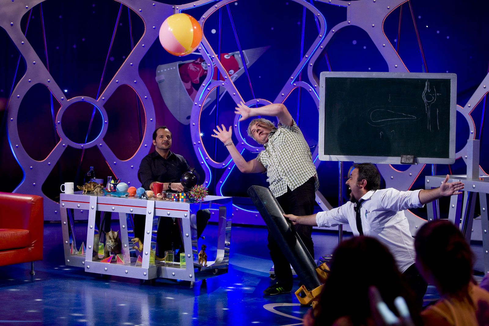 Javier Coronas, el invitado de esta semana, en la demostración de Antonio Martínez Ron