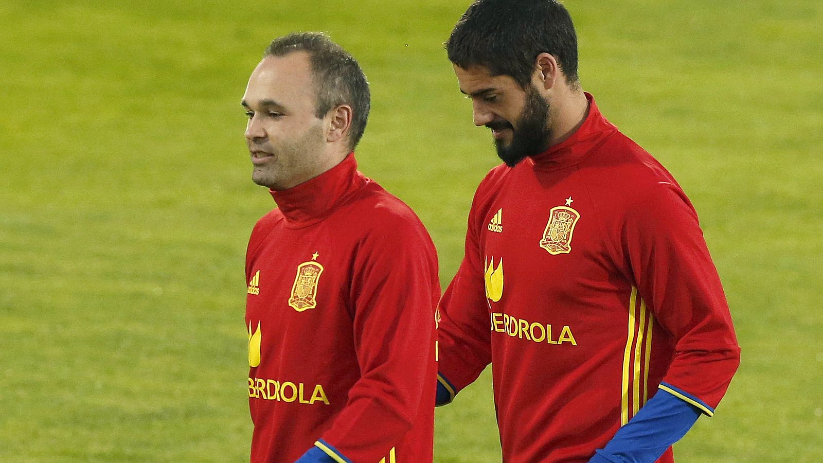 Isco e Iniesta, con la selección