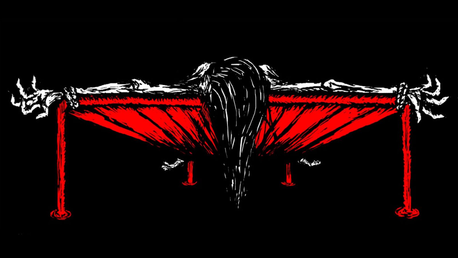 Ilustración de un método de tortura chino.