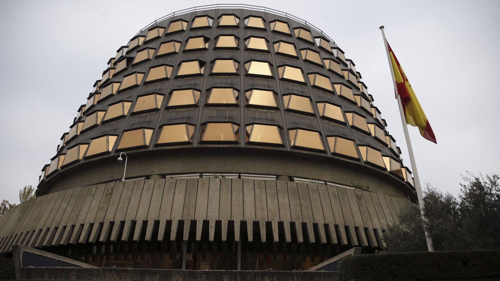 Fachada del edificio del Tribunal Constitucional