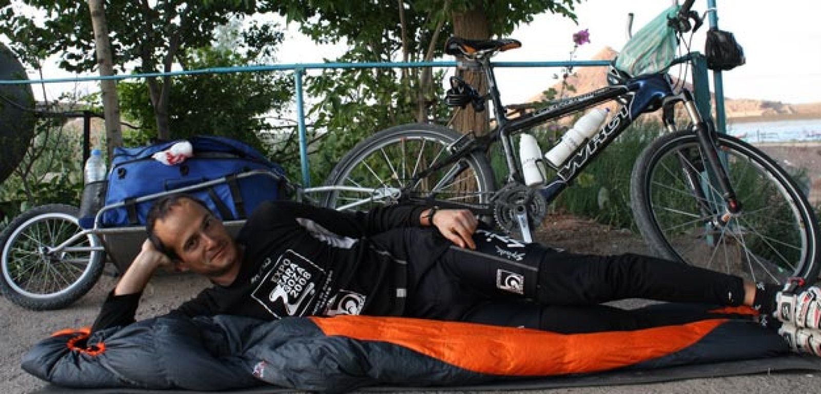 Esto es todo lo que lleva Diego para sus 4 meses de aventura