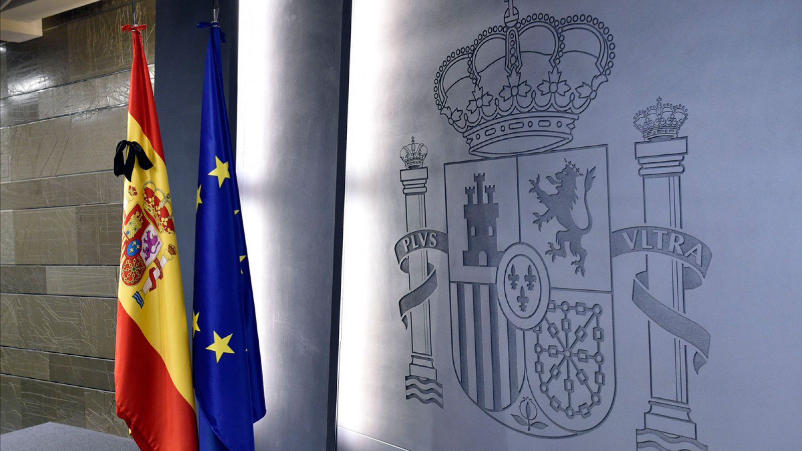 Sala de prensa del palacio de La Moncloa