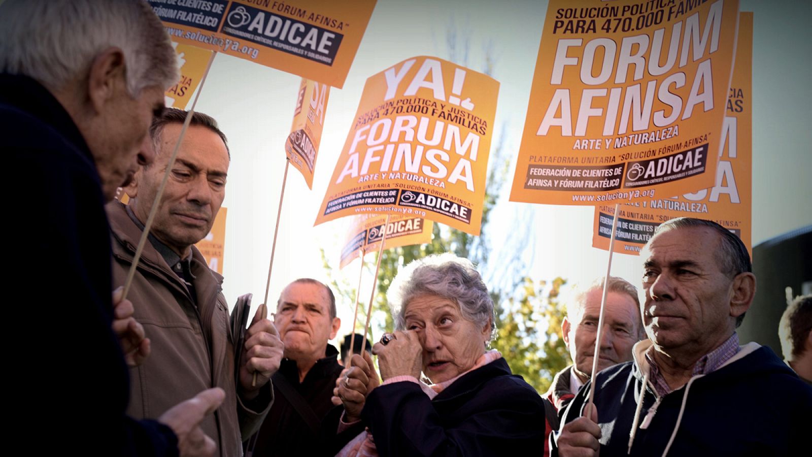 Afectados por la estafa filatélica de Afinsa