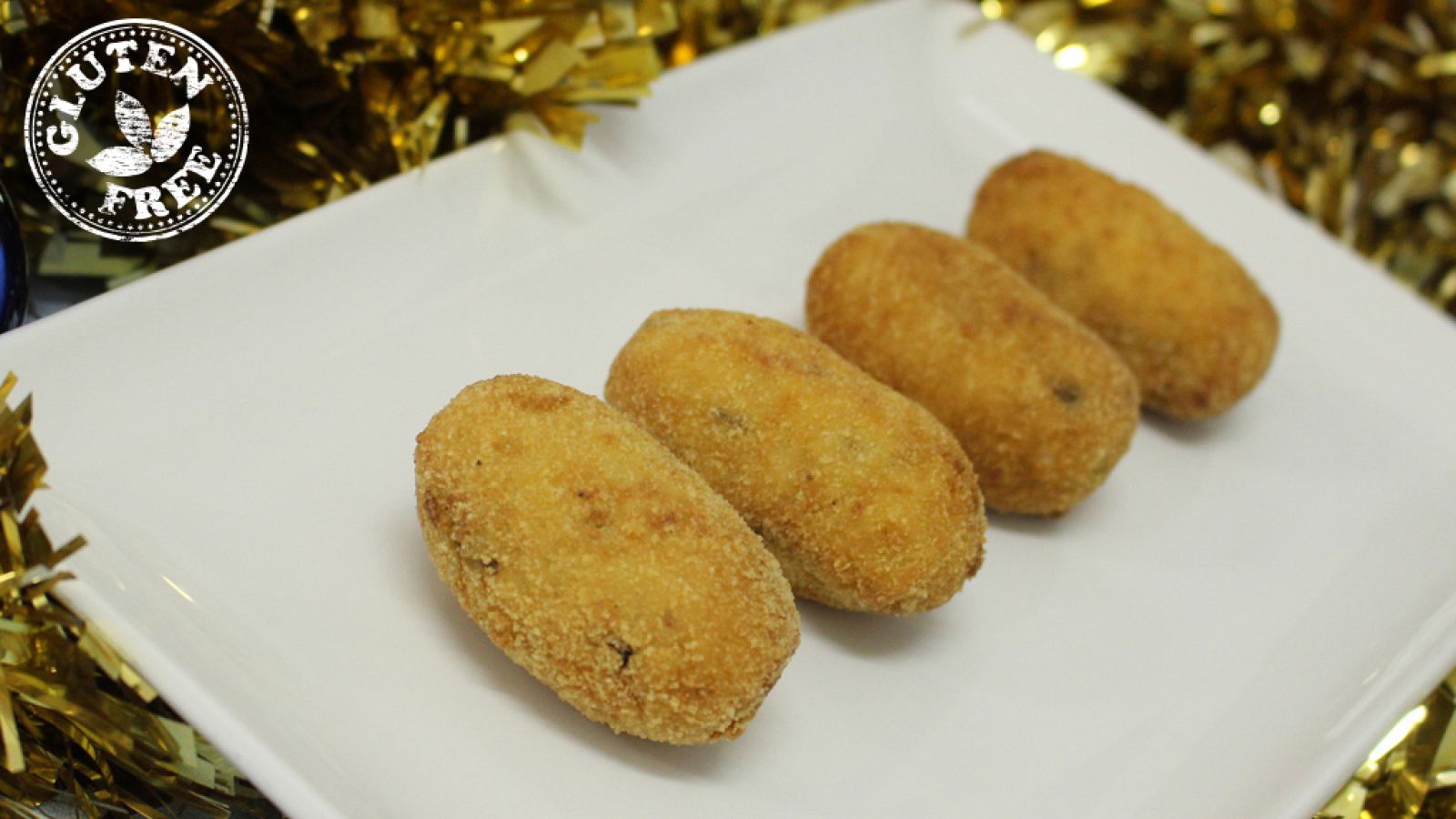 Menú de Navidad para celiacos: Croquetitas de jamón para celiacos