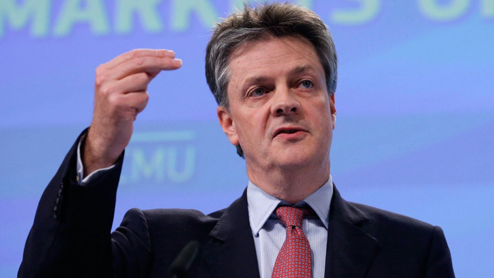 El comisario europeo para la Estabilidad Financiera y Servicios Financieros, Jonathan Hill