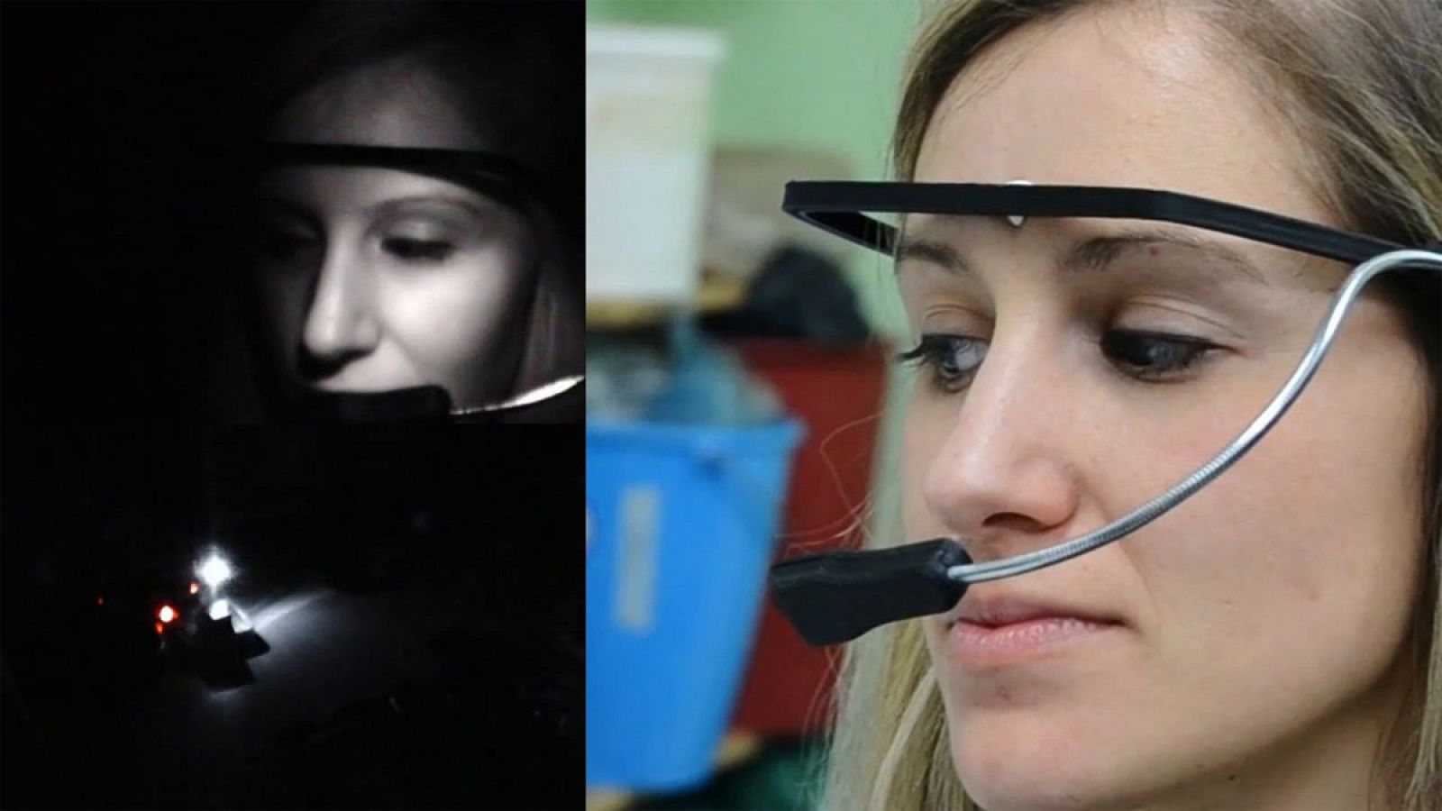 'Eye of Horus' es un dispositivo de asistencia visual que permite al usuario controlar objetos con la mirada.