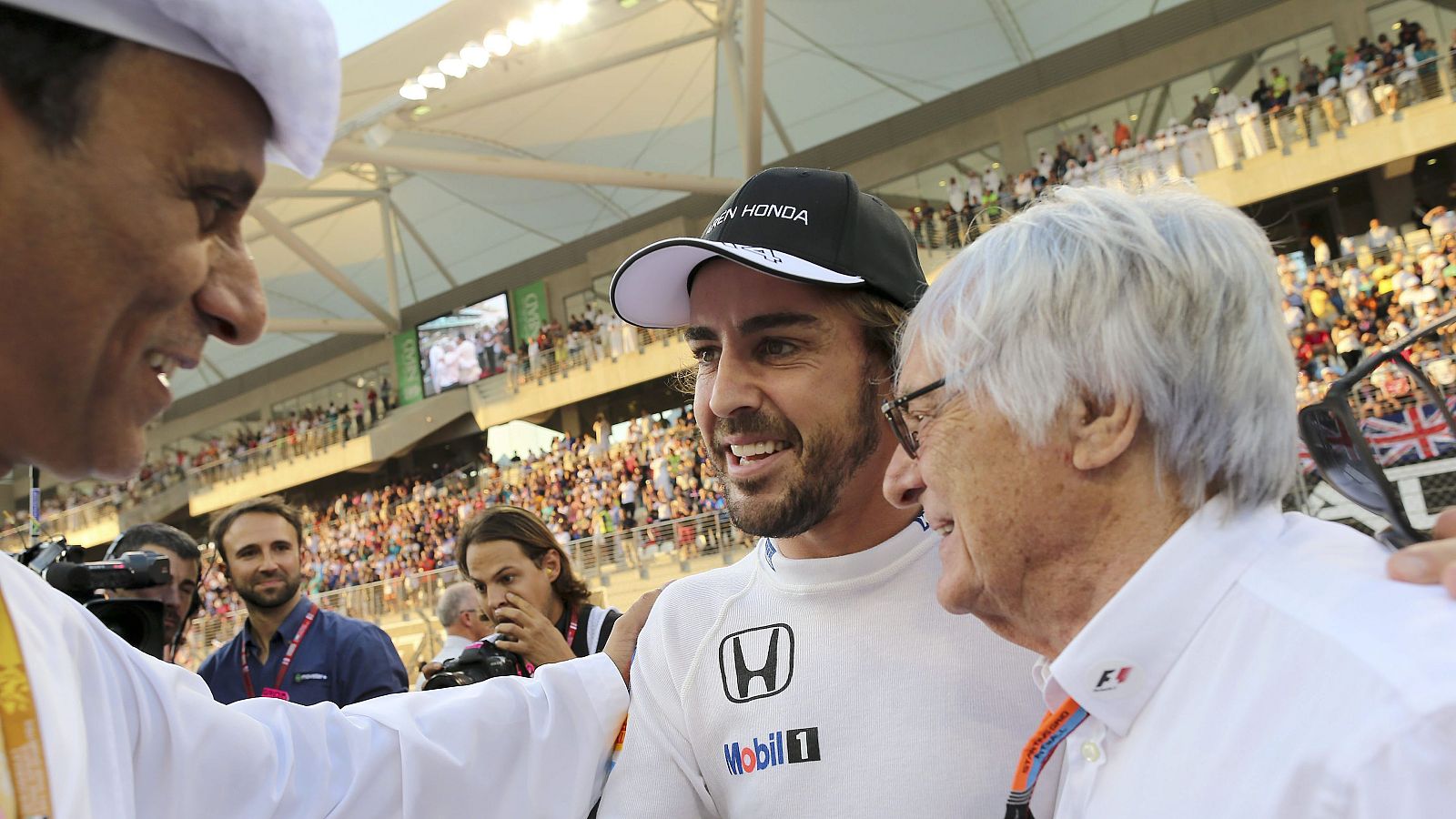 Fernando Alonso durante el Gran Premio de Abu DabiPrix of Abu Dhabi