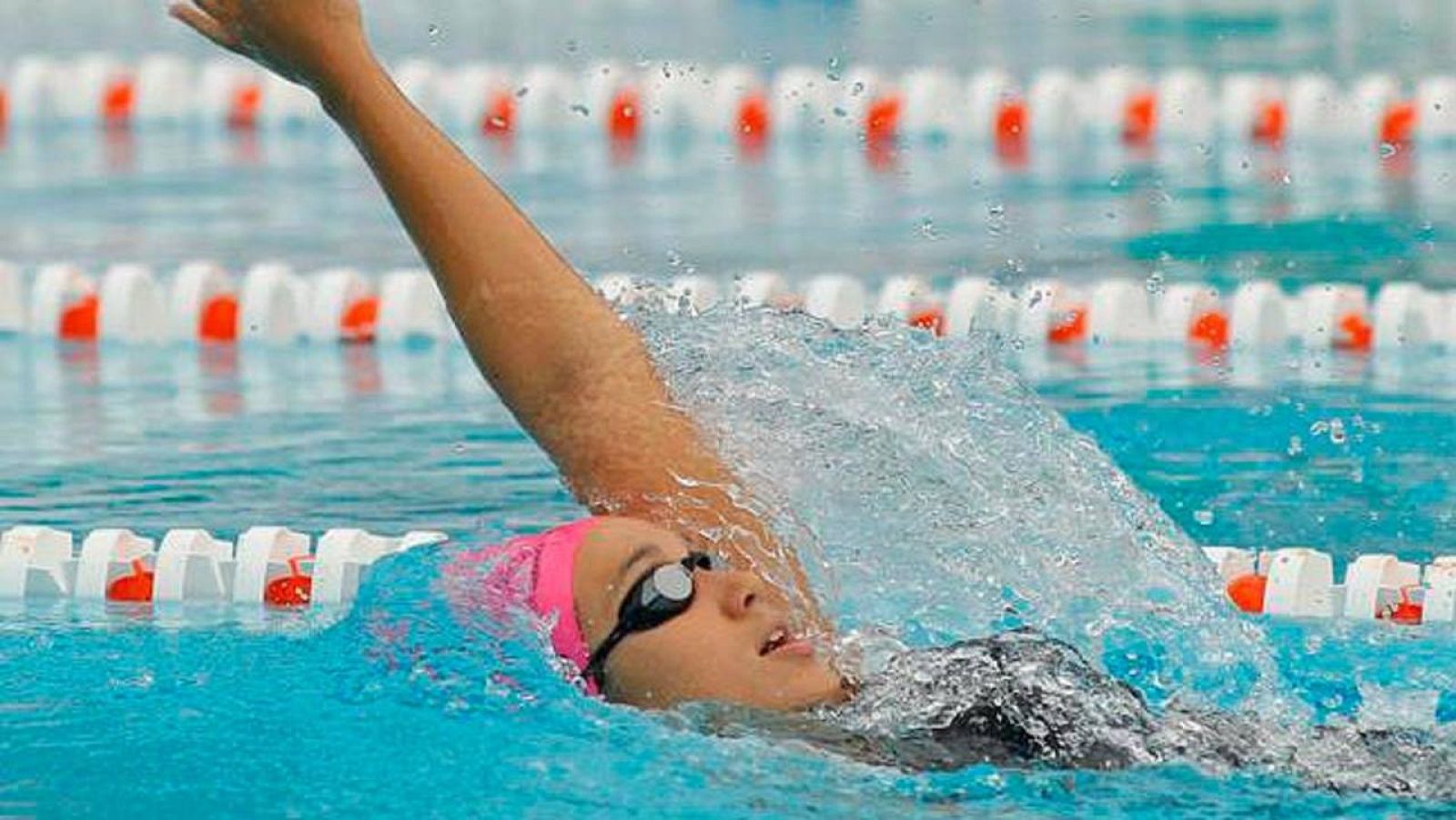 La nadadora española, África Zamorano