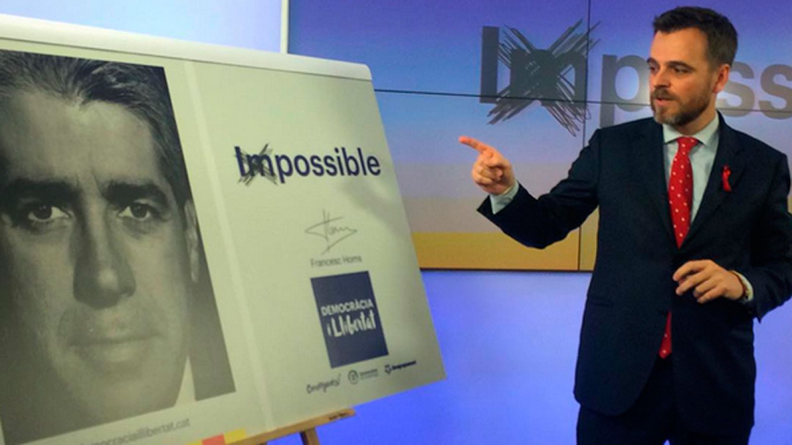 Presentación de la campaña de Democràcia y Llibertat (CDC)