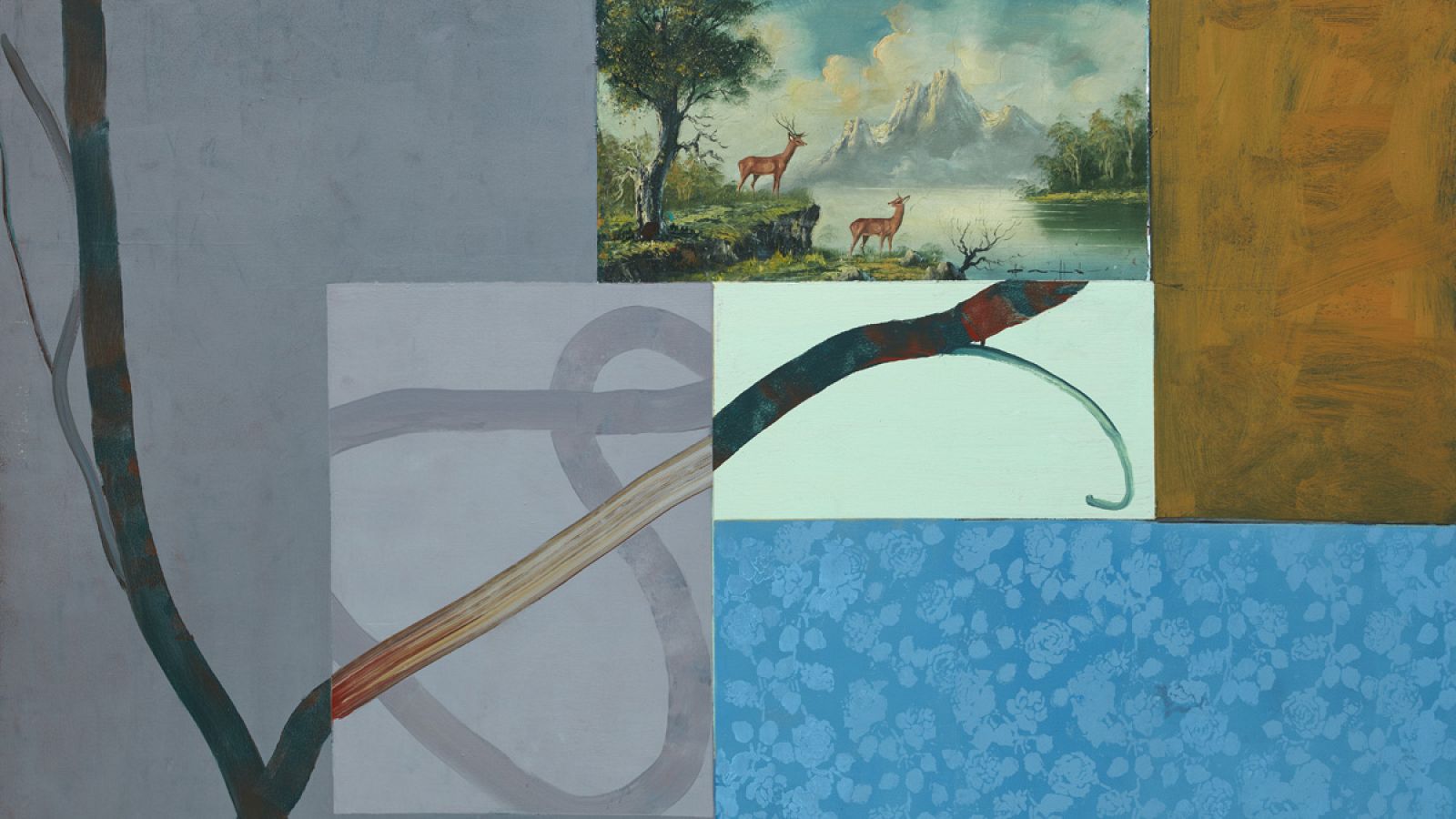 'Cuadro de ciervos' (2002) Colección Luis Revuelta