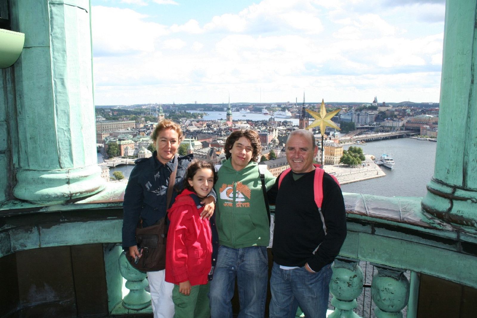 Vista desde la torre del Ayuntamiento de Estocolmo