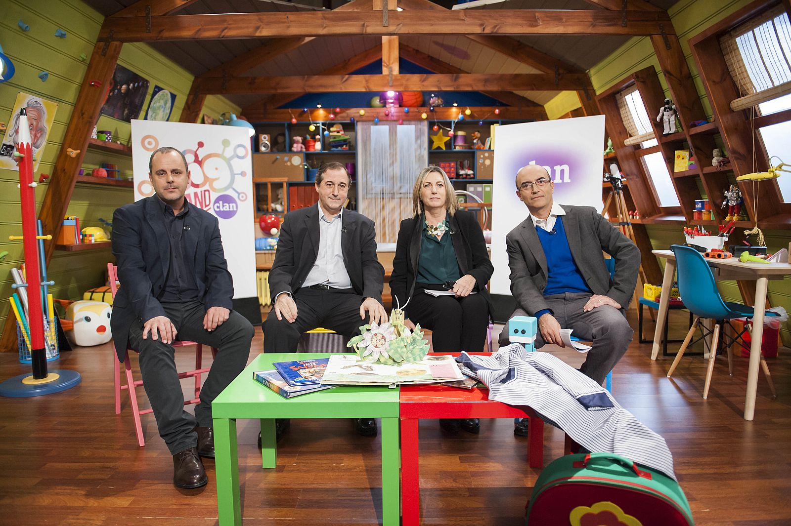 Manel Farelo, Eladio Jareño, Anna Bordasy Yago Fandiño