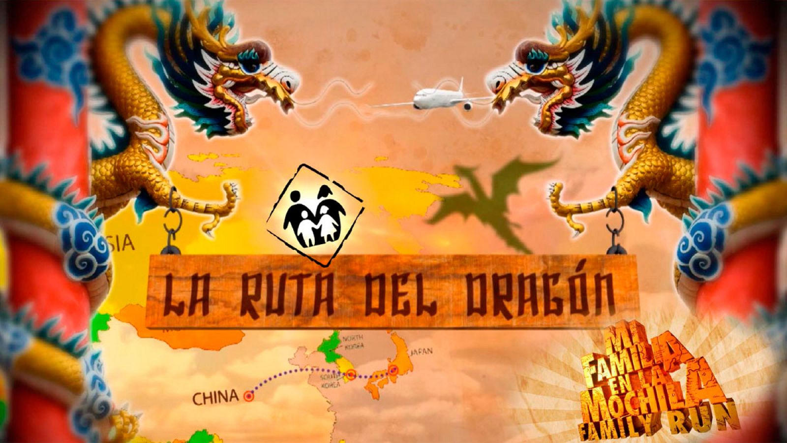 Mi Familia En La Mochila - Family Run. "Ruta Del Dragon"