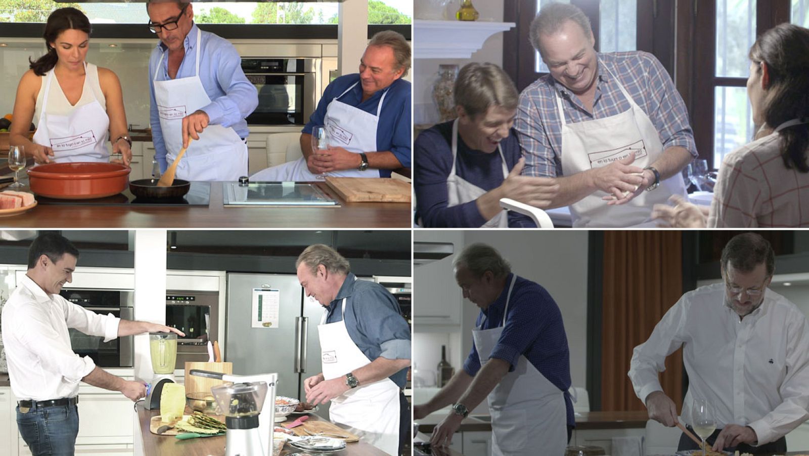 Bertín Osborne en la cocina
