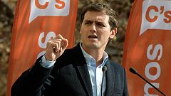 Rivera toma prestado el lema "Sí, se puede" de Podemos en un mitin