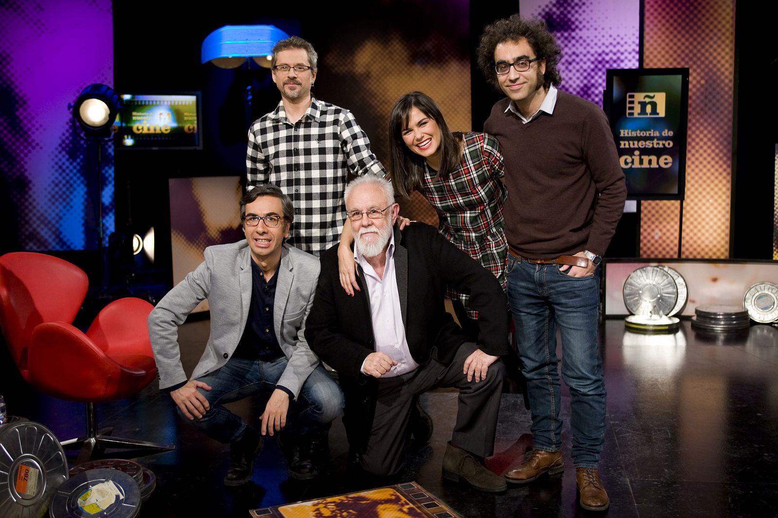 Participantes del coloquio de Historia de nuestro Cine