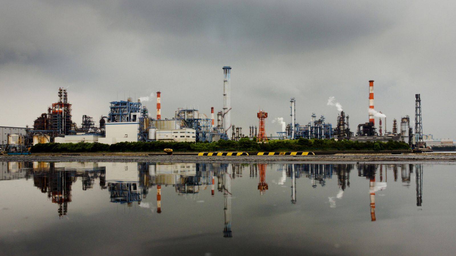 Una planta petroquímica en Tokio