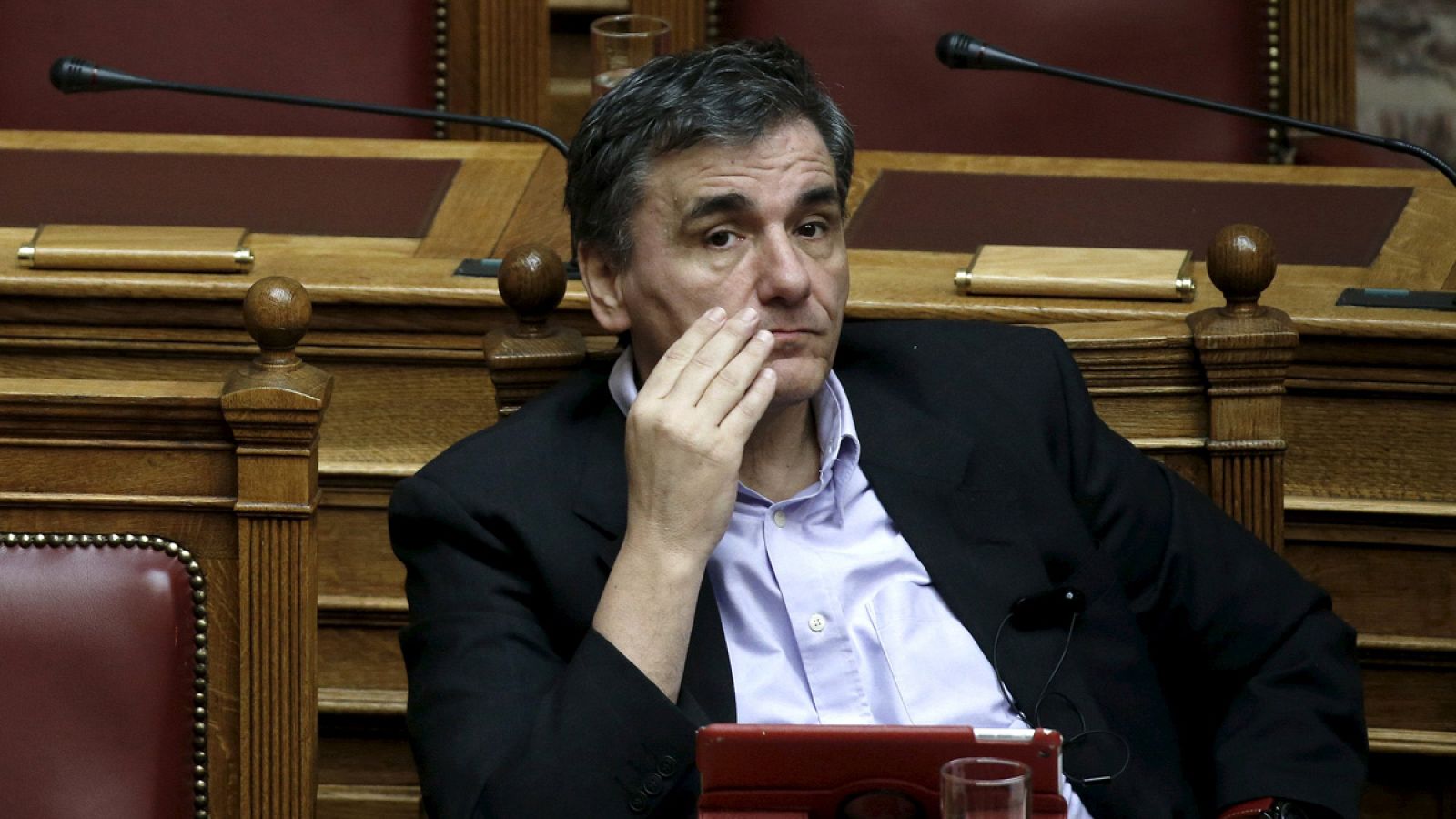 El ministro de Finanzas de Grecia, Euclides Tsakalotos