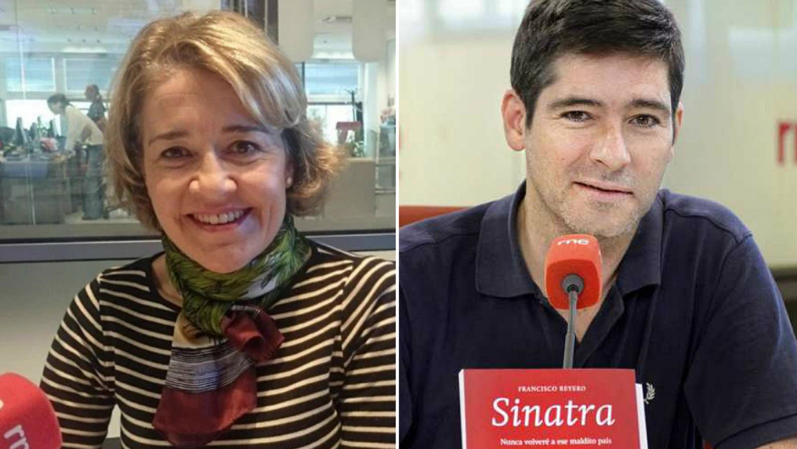 María Pujalte y Francisco Reyero