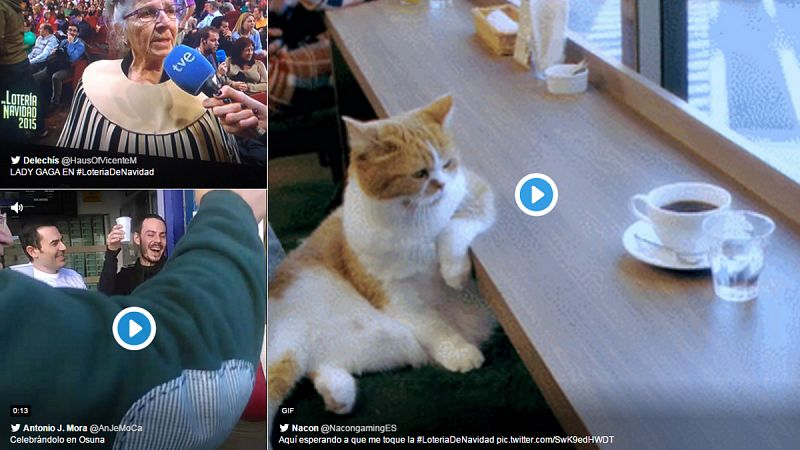 Esperas, disfraces y memes: Los mejores tuits de la Lotería de Navidad