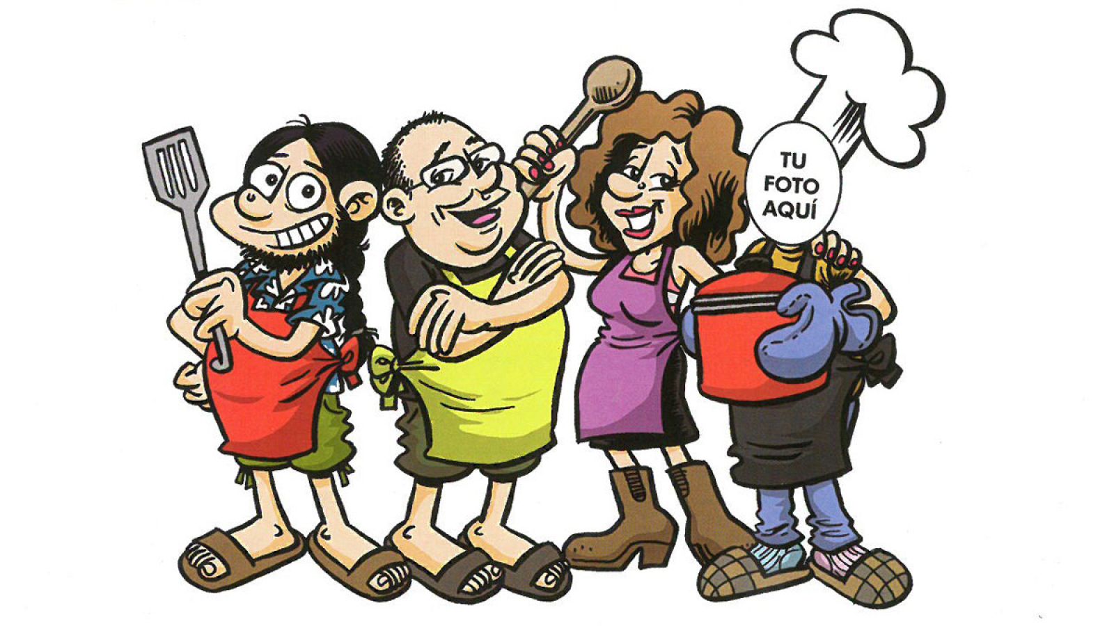 Xcar, Azagra y Revuelta, autores de 'Sigo siendo un cocinicas'