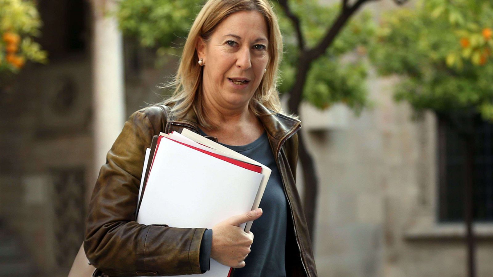 La vicepresidenta de la Generalitat en funciones, Neus Munté