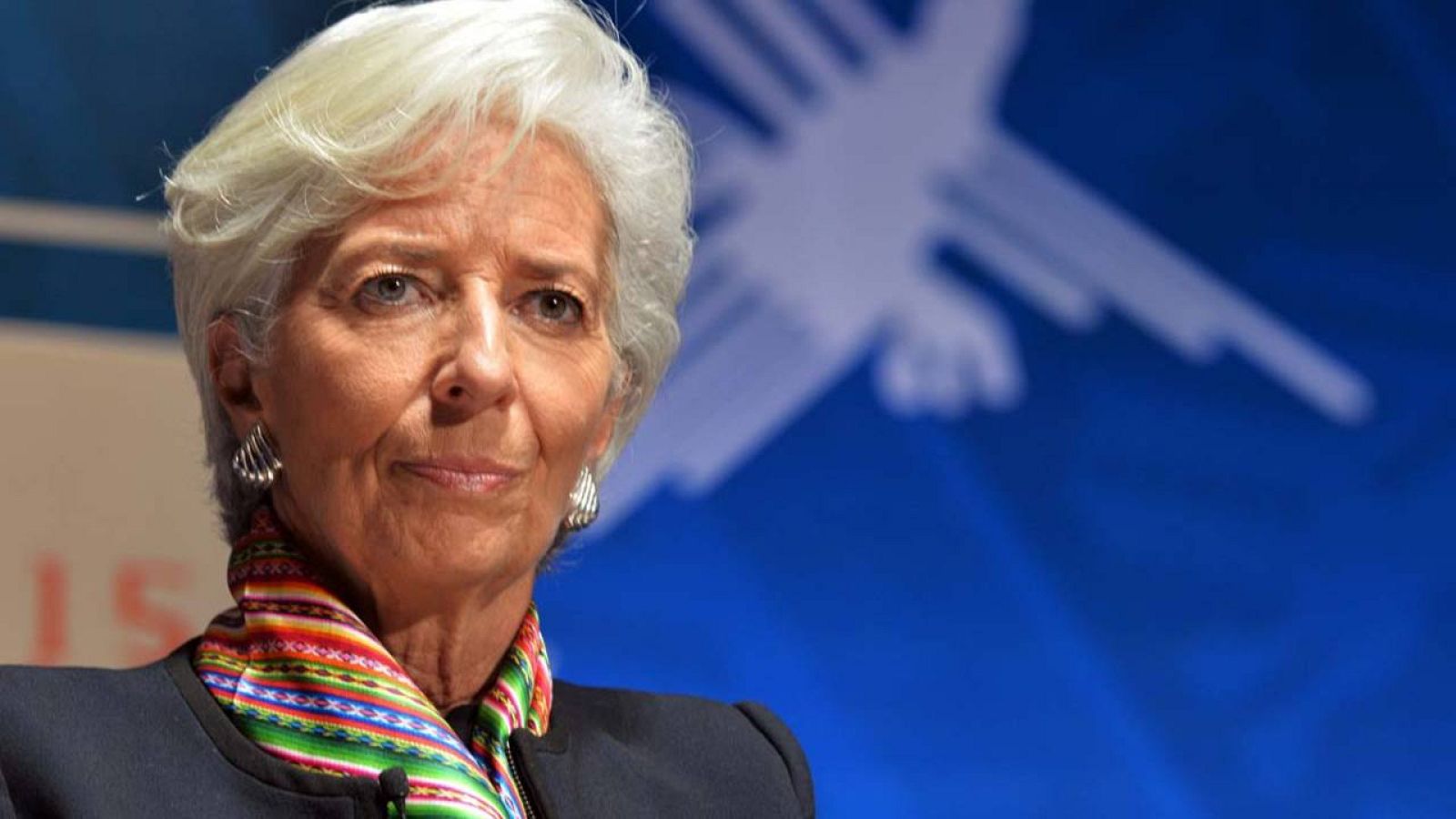 Imagen de archivo de la directora gerente del Fondo Monetario Internacional, Christine Lagarde