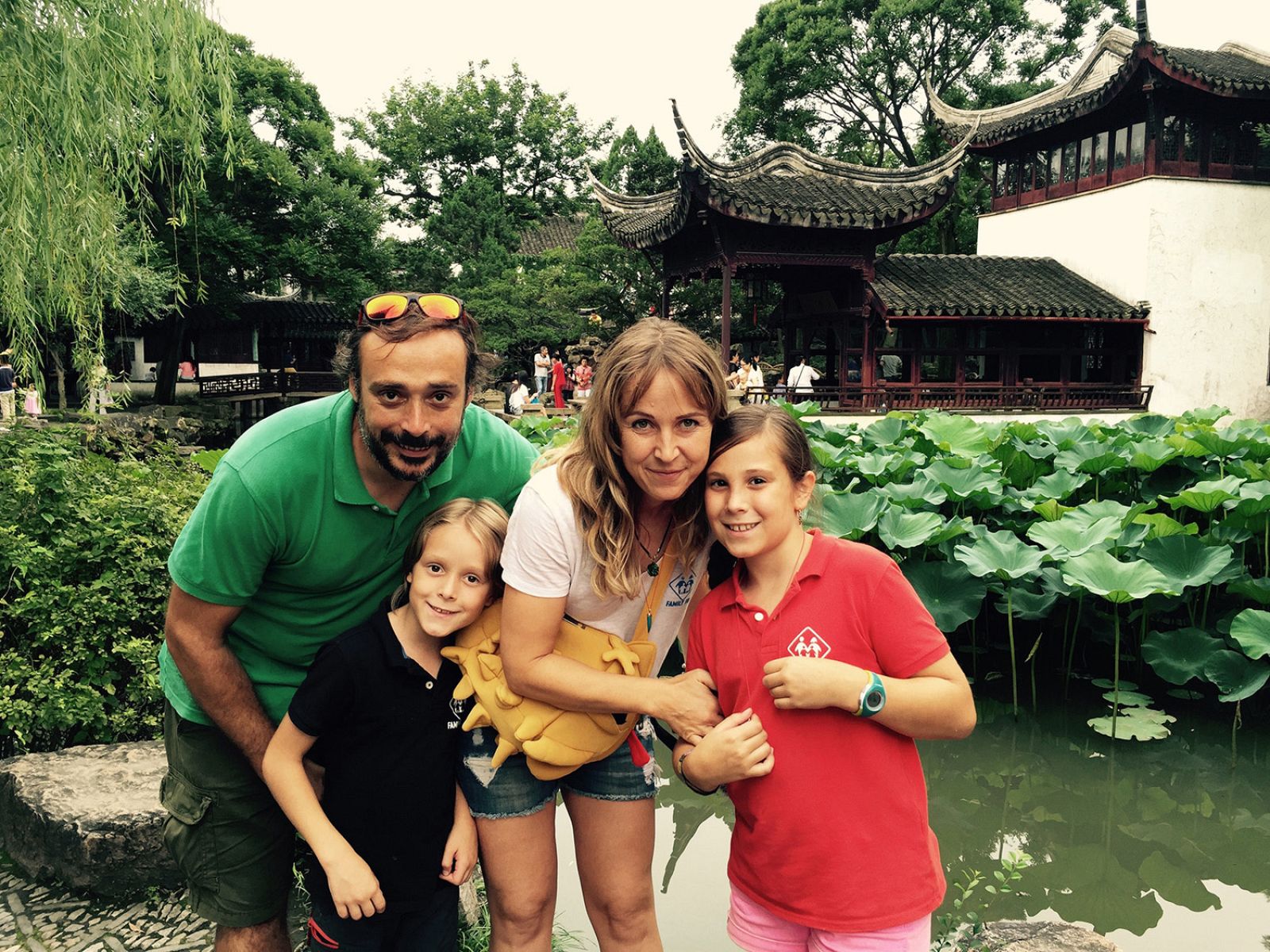 La famila en Suzhou, China