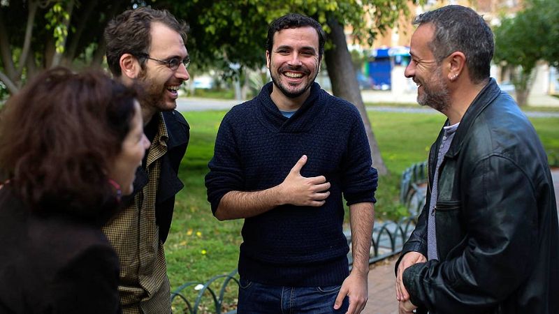 Alberto Garzón asegura que IU "no tiene miedo a debatir" sobre un posible cambio de siglas
