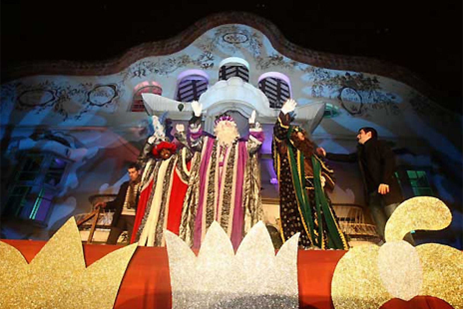 Cavalcada dels Reis Mags des de Barcelona