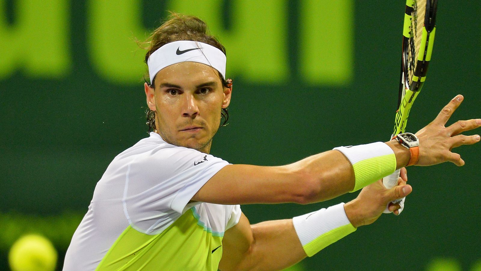 El tenista español Rafa Nadal, en Doha