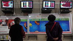 La Bolsas chinas cierran con ganancias después de una semana turbulenta