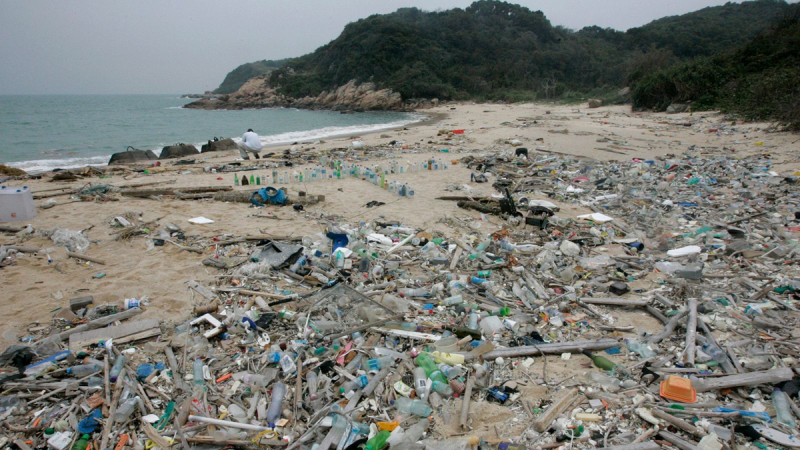 El aluminio, el hormigón y los plásticos están dejando su huella en los sedimentos geológicos.