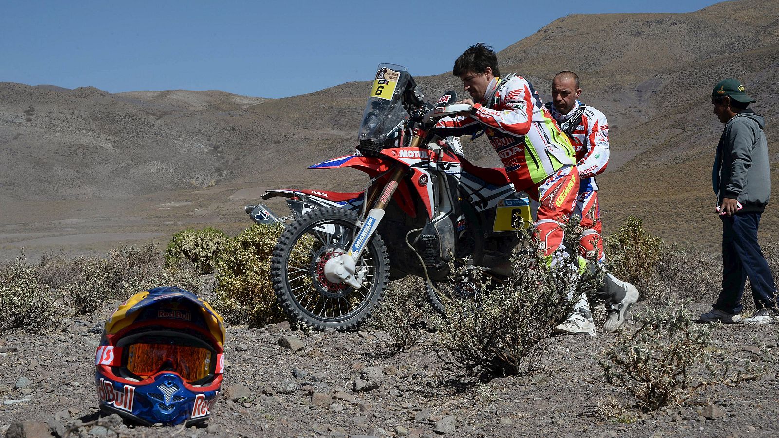 Joan Barreda abandona el Dakar