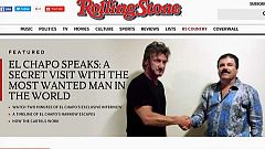 El actor Sean Penn entrevistó a "El Chapo" cuando aún estaba en busca y captura