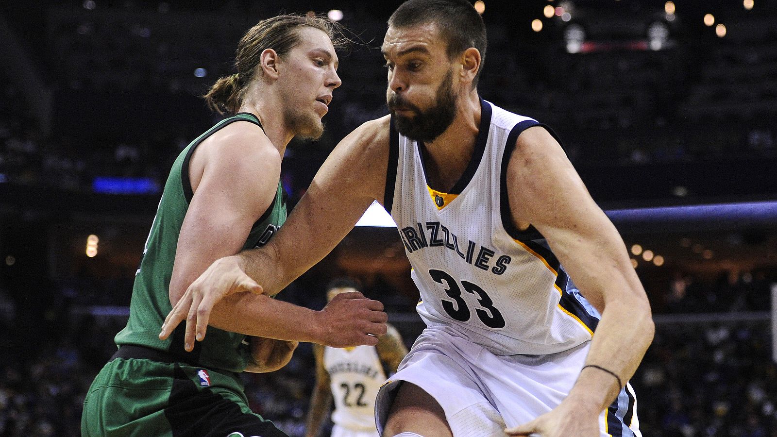Marc Gasol, frente a los Celtics