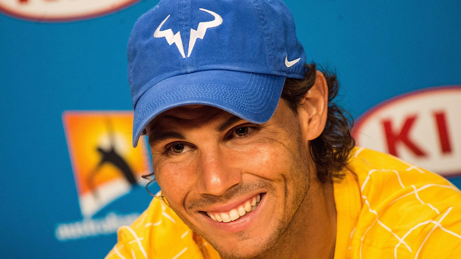 El tenista español Rafa Nadal, en rueda de prensa