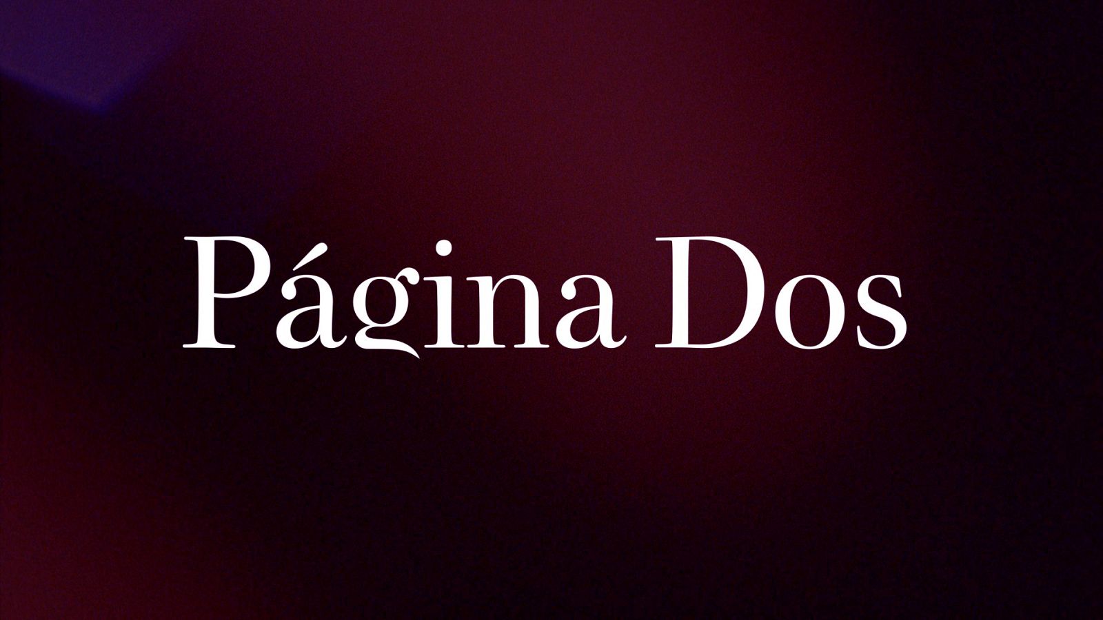 Logotipo de Página Dos, año 2014
