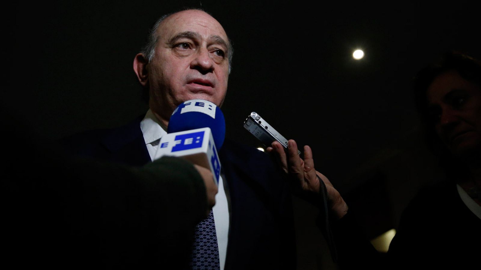 El ministro del Interior, Jorge Fernández Díaz